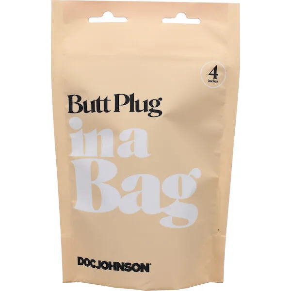 In-A-Bag-4-inch-Butt-Plug-Black