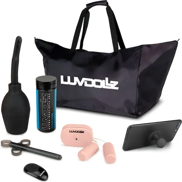 Luvdolz-Remote-Control-Rechargeable-Fuck-Buddy-w-Douche-Ivory