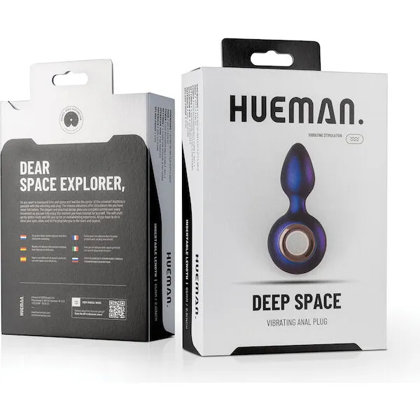 Hueman-Deep-Space-Vibrating-Anal-Plug-Purple