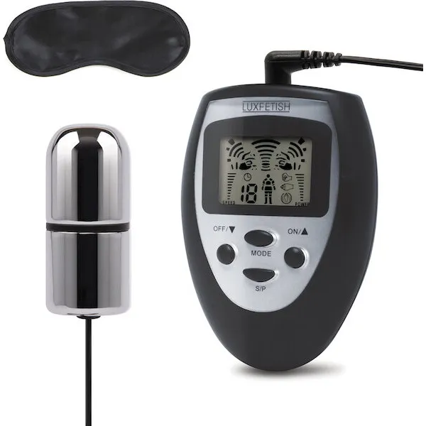 Lux-Fetish-Electro-Sex-Shock-Bullet-w-Remote