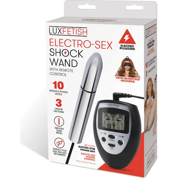 Lux-Fetish-Electro-Sex-Shock-Wand-w-Remote
