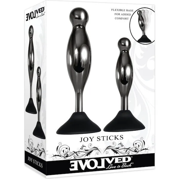 Evolved-Joy-Sticks-2-pc-Plug-Set-Black-Chrome