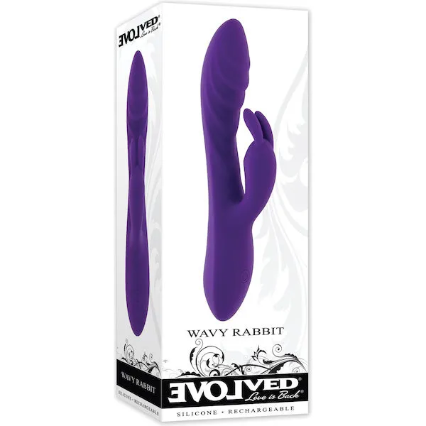 Evolved-Wavy-Rabbit-Vibrator-Purple