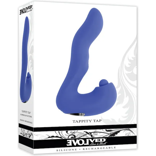 Evolved-Tappity-Tap-Vibrator-Blue