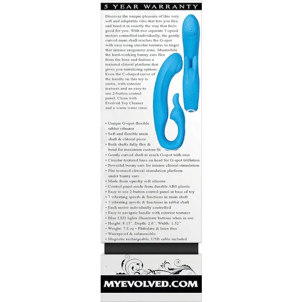 Evolved-Sea-Breeze-Bunny-Rechargeable-Dual-Stim-Blue