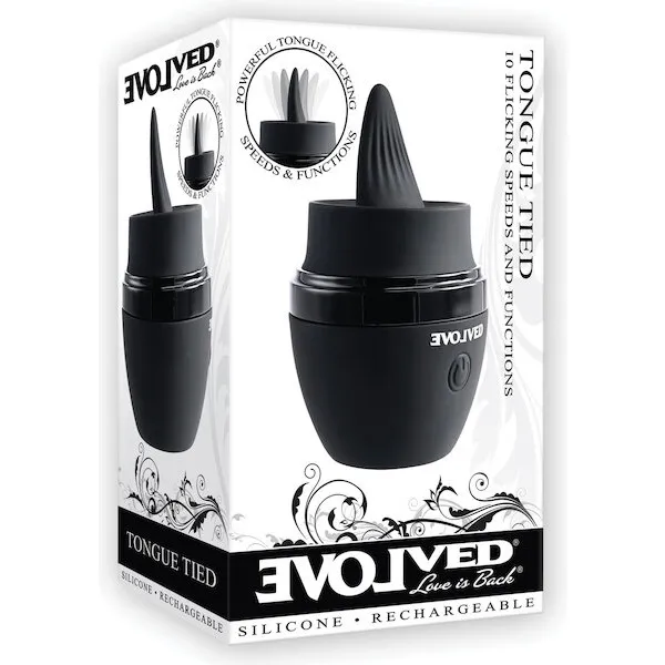 Evolved-Tongue-Tied-Flicking-Massager-Black