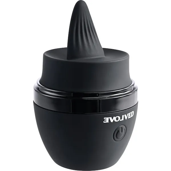 Evolved-Tongue-Tied-Flicking-Massager-Black