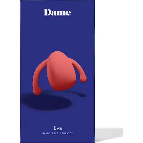 Dame Eva Hands Free Vibrator - Papaya