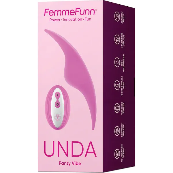 Femme Funn Unda Thin Panty Vibe - Pink
