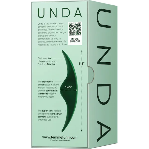 Femme Fun Unda Thin Panty Vibe - Dark Green