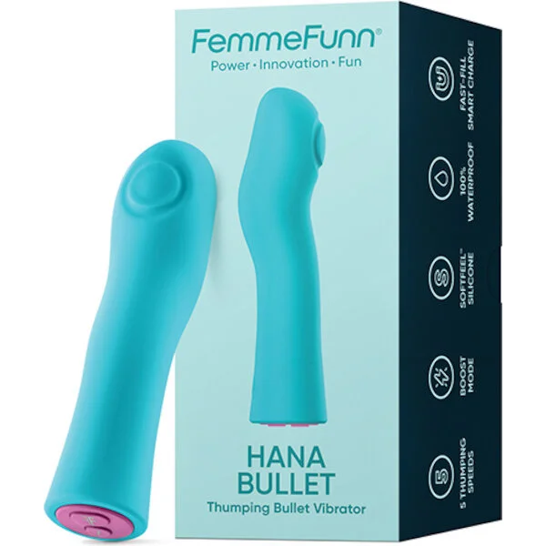 Femme-Funn-Hana-Fingerlike-Thumping-Bullet-Turquoise