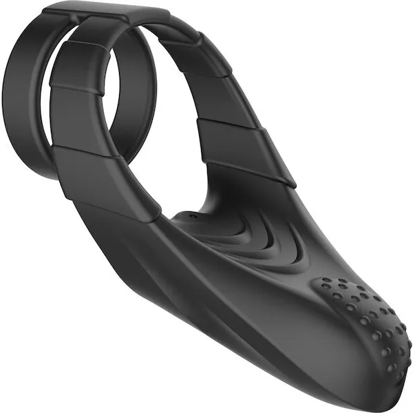 Forto F-48 Perineum Double C-Ring - Black