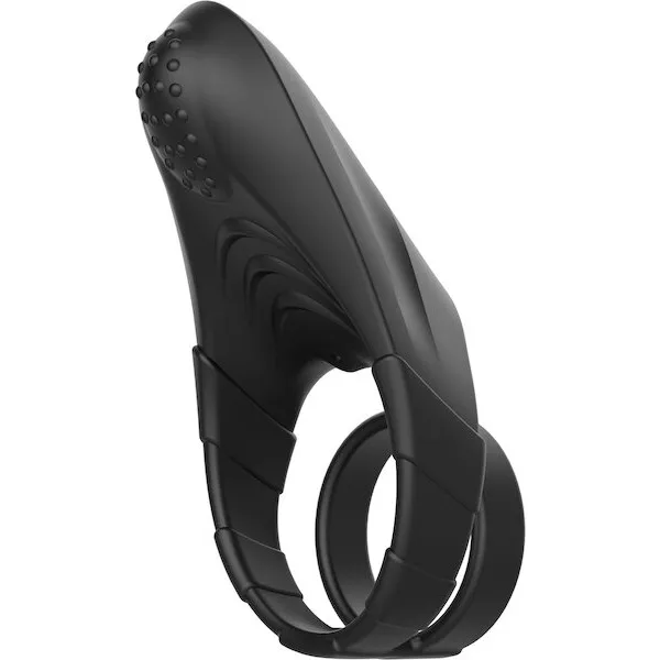 Forto F-48 Perineum Double C-Ring - Black