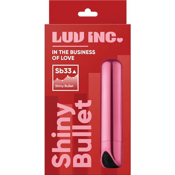 Luv Inc. Shiny Bullet - Pink