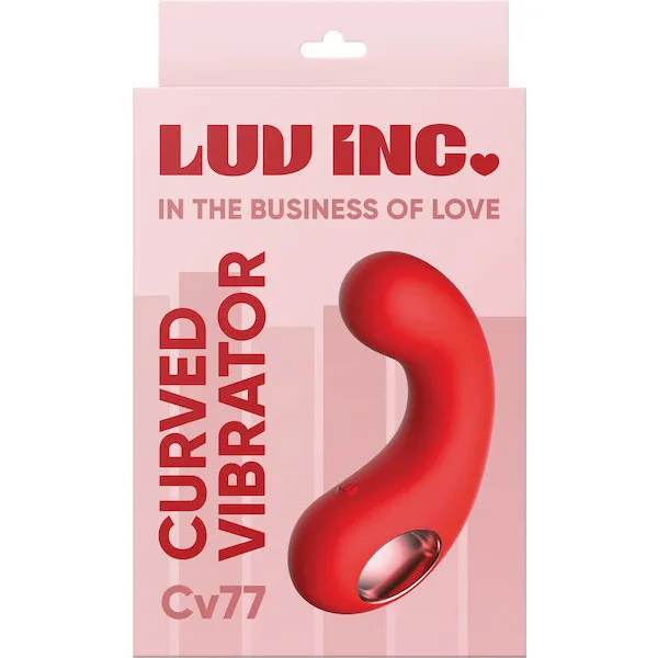 Luv-Inc-Curved-Vibrator-Red