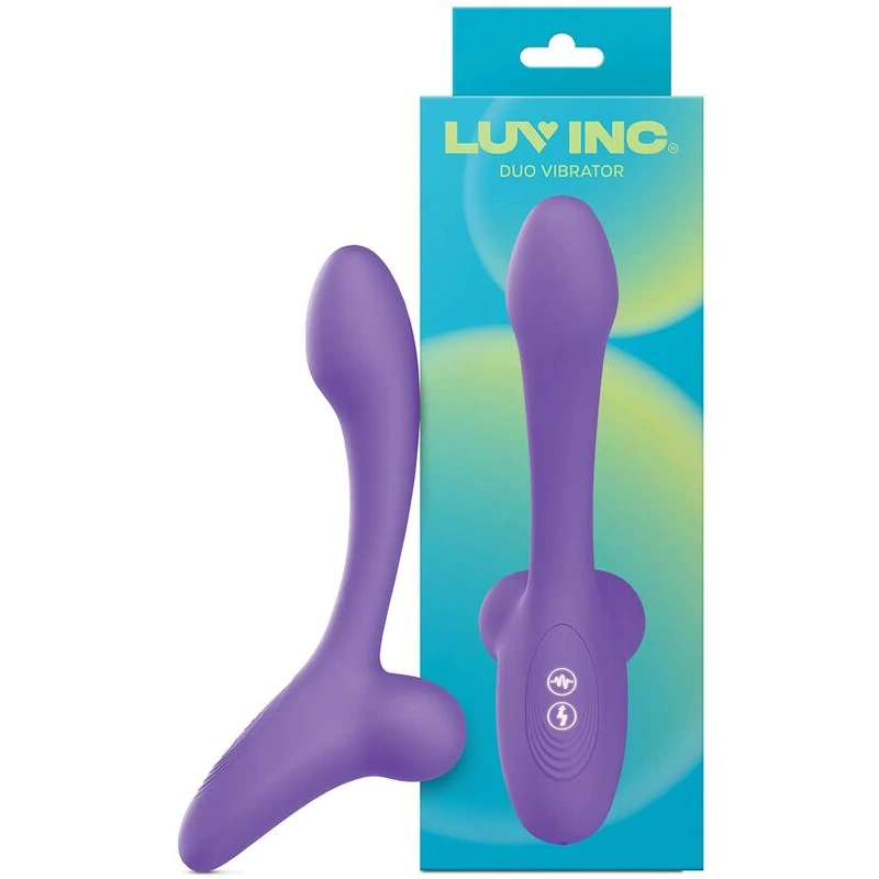Luv-Inc-Poseable-Duo-Vibrator-Purple