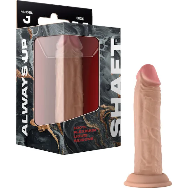 Shaft-Model-J-Flexskin-Liquid-Silicone-5-5-inch-Dong-Pine