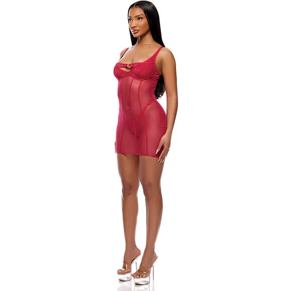 Layers-To-This-Sheer-Mesh-and-Knit-Chemise-w-Thong-2-pc-Set-Pink-XL