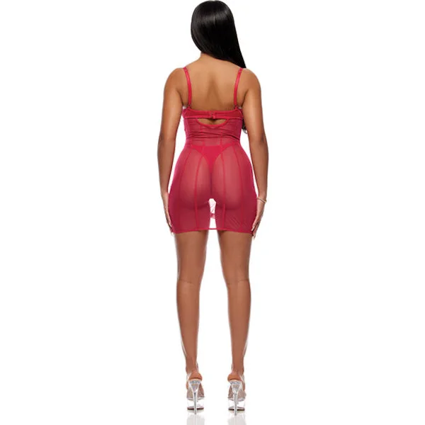 Layers-To-This-Sheer-Mesh-and-Knit-Chemise-w-Thong-2-pc-Set-Pink-XL