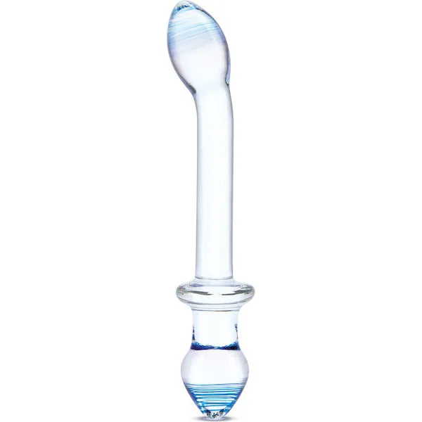 Glas-9-5-inch-Double-Play-Dual-Ended-Dildo-Clear