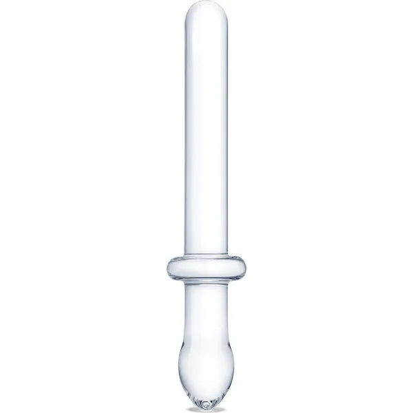 Glas-9-25-inch-Classic-Smooth-Dual-Ended-Dildo-Clear