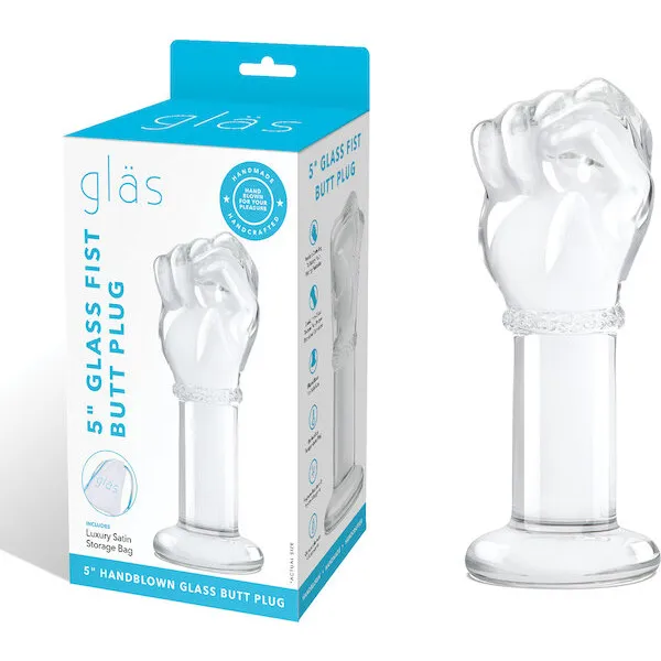 Glas-5-inch-Fist-Butt-Plug