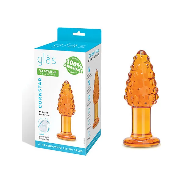 Glas-4-inch-Butt-Plug-Cornstar