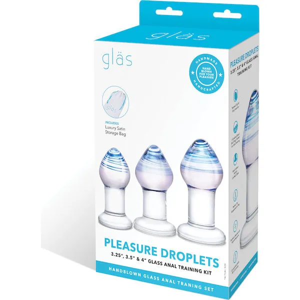Glas-Pleasure-Droplets-Anal-Training-Kit