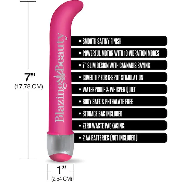 Buzzed-7-inch-G-Spot-Vibe-Blazing-Beauty-Pink