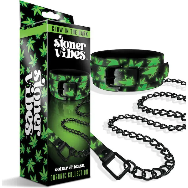 Stoner-Vibes-Glow-in-the-Dark-Collar-and-Leash