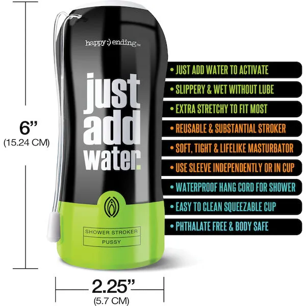 Just-Add-Water-Shower-Pussy-Tan