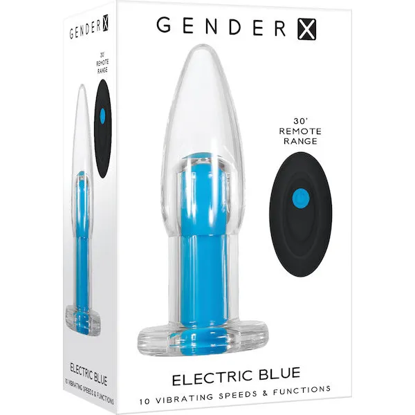 Gender X Electric Blue - Clear/Blue