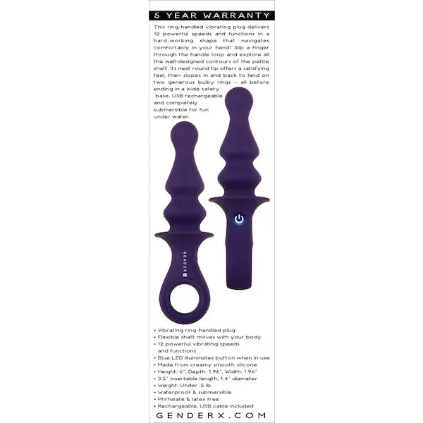 Gender X Ring Pop - Purple