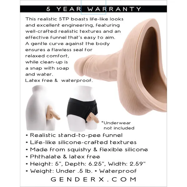 Gender-X-Silicone-Stand-To-Pee-Light