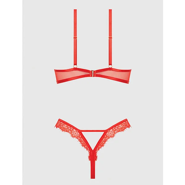 Nadia-Lace-and-Mesh-Cutout-Teddy-Grenadine-Dark-Orange-1X-2X