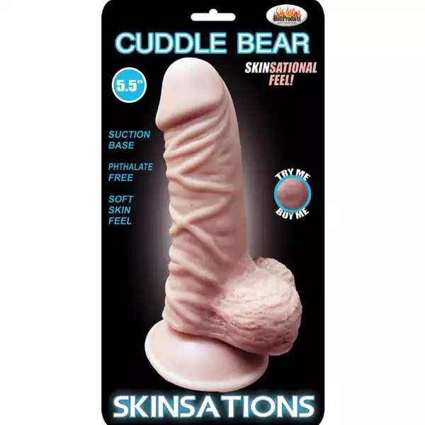 Skinsations-Cuddle-Bear-5-5-inch-Dildo