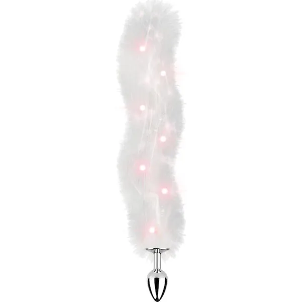 Foxy-Tail-Light-Up-Faux-Fur-Butt-Plug-White