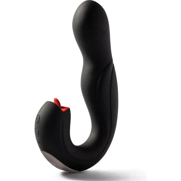 Joi-Pro-Rotating-Head-G-Spot-Vibrator-and-Clit-Licker-w-Remote-Black