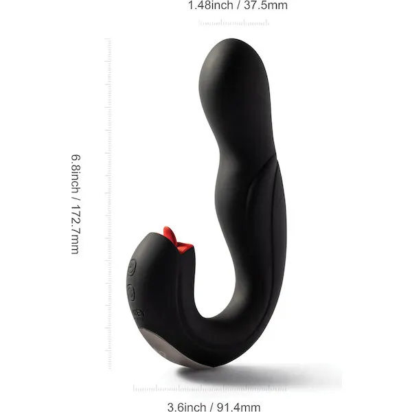 Joi-Pro-Rotating-Head-G-Spot-Vibrator-and-Clit-Licker-w-Remote-Black