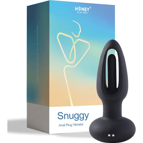 Snuggy-Flapping-Anal-Plug-Vibrator-Black