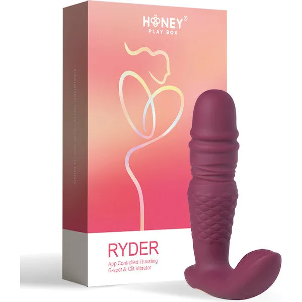 Ryder-App-Controlled-Thrusting-G-spot-and-Clit-Vibrator-Rosy-Red