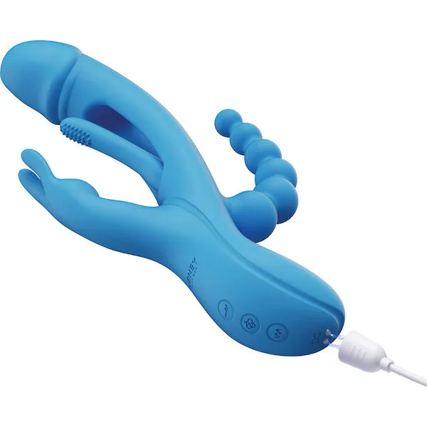 Trilux-Kinky-Finger-Rabbit-Vibrator-with-Anal-Beads-Blue