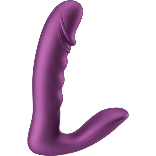 RORA 2 Pressure Sensing App-Controlled Rotating G-Spot Vibrator & Clitoral Stimulator - Purple