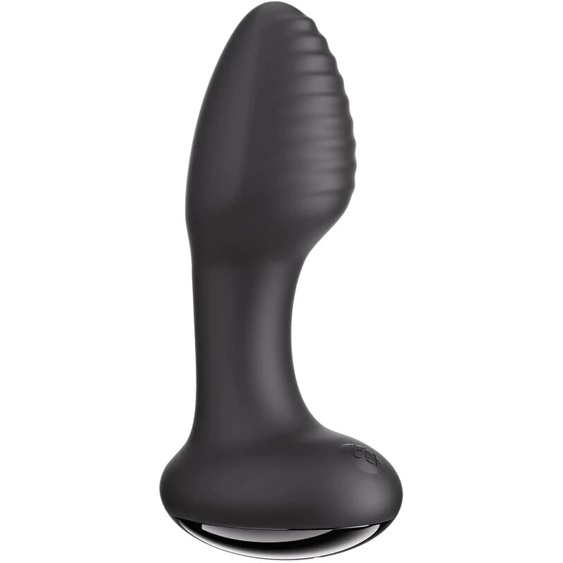 Frenzy-Rotating-Butt-Plug-Black