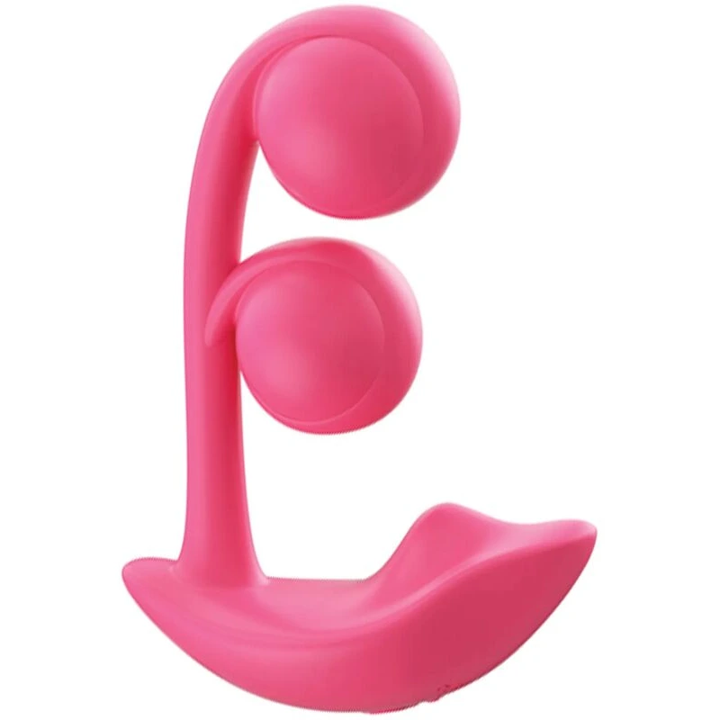 Melody-Twin-Balls-Clit-and-G-Spot-Vibrator-Pink
