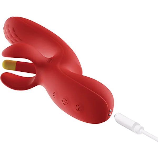 FORTEXA-Kinky-Finger-Flapping-Clit-and-G-Spot-Vibrator-with-App-Control