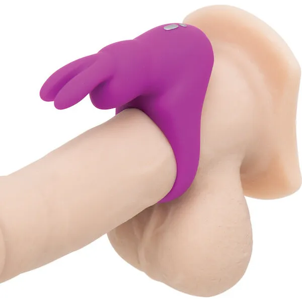 Happy Rabbit Rechargeable Cock Ring - Purple