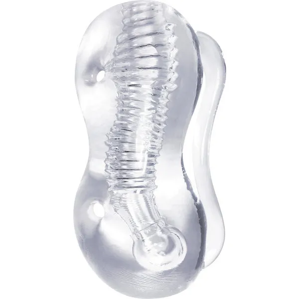 The 9's Clear Stroke Twister Masturbator