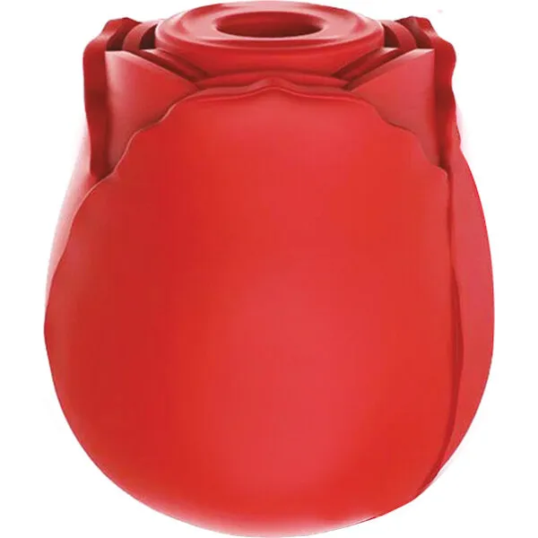 Wild-Rose-Rechargeable-Silicone-Suction-Vibrator-Red