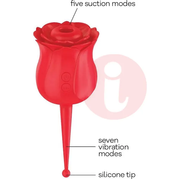 Wild-Rose-Le-Pointe-Vibrator-Red